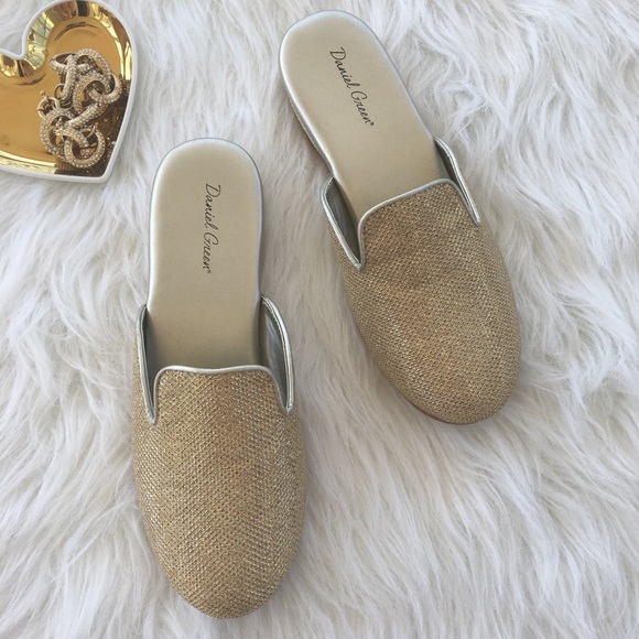 Daniel Green Shoes - Daniel Green | Harriet Slip-on Glitter Mules • 7